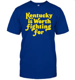 Emma Curtis Wearing Kentucky Is Worth Fighting For Tee
