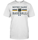 Limited Notre Dame Fighting Irish Baseball Stack Performance Shirt