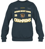 Hamilton Bulldogs Ontario Hockey League 2022 OHL Champions Tee