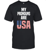 Enes Freedom My Pronouns Are USA T-Shirt