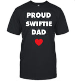 Limited Selena's Step Dad Wearing A Proud Swiftie Dad Shirt