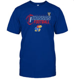 Kansas Jayhawks Blue 84 2022 Liberty Bowl T-Shirt