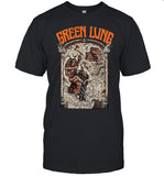 Limited T Shirt Green Lung Heathen Neverland Tour 2025