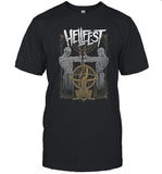 Hellfest Divine Thunder Homme Concert T Shirt Template