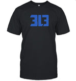 Detroit LYFE the 313 Tee Shirt