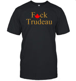 Liz Churchill Wearing Fuck Trudeau Shirt