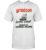 Grandson Summer Rage August 13 2024 Krakow Poland T Shirt