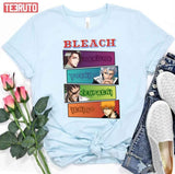 Bleach Anime Retro Design Main Roles Unisex T-Shirt