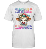 IT'S QUITE WEIRD TO REALIFE THAT WE ARE THE LAST GENERATION ON THIS EARTH TO KNOW WHAT LIFE WAS LIKE BEFORE SOCIAL MEDIA