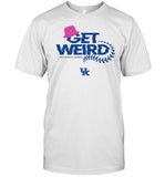 Get Weird With Kentucky Baseball T Shirt