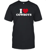 Limited I Love Cowboys Shirt