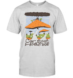 Anchorite Textured Car Seat Headrest T-Shirt