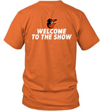 Gunnar Henderson Orioles Welcome To The Show Tee
