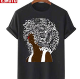 Black Power Educated Strong Black Women Afrikan Queen Unisex T-Shirt