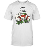 Honey Tv Man I Love Frog Shirts