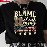 Blame It All On My Roots Garth Brooks Country Music Unisex T-Shirt