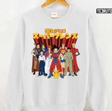 90s Anime Super Friends Dragon Ball Sailor Moon Slam Dunk Pokemon Unisex Hoodie