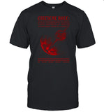 Cricteal Role The Mighty Netn Ovo Arena Wembley London Uk 25 Oct 2023 T Shirt