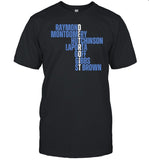 Detroit Raymond Montgomery Hutchinson Laporta Goff Gibbs T Shirt