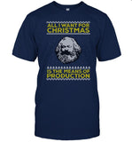 DP Floyd Shivambu Tee Marx All I Want For Christmas Is The Means Of Production