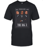Drake Kendrick Lamar J.Cole The Big 3 T-Shirt