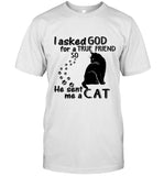 I Asked God For A True Friend So He Sent Me A Cat