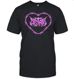 Distant Love Black T Shirt