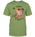 Emmatolkin No More Mr Nice Guy On Your Knees Bitch Tee