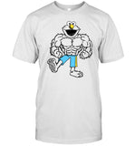 Limited Sesame Street Buff Muscle Elmo Shirt