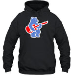 Cubs Bear Guitar Logo Hoodie