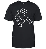 Ericdoa Chalk Outline T-Shirt_1