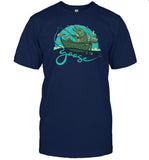 Goose June 16 2024 Cleveland Jacobs Pavilion Concert Shirt Artwork