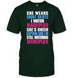 Genloserkat She Wears Short Skirts I Watch Markiplier She's Cheer Captain And I'm Still Watching Markiplier