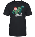 Darius Wearing Laurie Berkner We Are The Dinosaurs Shirt