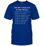 Limited Trump's Package Is Too Small Shirt_1