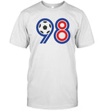 France 98 t shirt full color