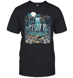 Hozier July 10 2024 UK Glasgow Green Concert Shirt Artwork