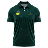 Dark Green Triangle Mosaic Pattern Masters Tournament Rolex Polo Shirt Style Classic Polo Shirt For Men