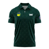 Diamond Shapes With Geometric Pattern Masters Tournament Parsons Xtreme Golf Polo Shirt Style Classi