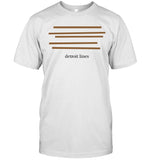 Emily Zugay Detroit Lions Detroit Lines T-Shirt