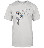 Dandelion Bartender Flower shirt_1