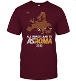 All roads lead to AS Roma 2022 tee