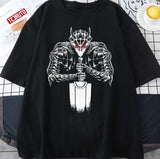 Black Swordsman Anime Art Unisex T-Shirt