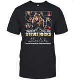 55 years of 1966 2021 Stevie Nicks signature thank you for the memories shirt_1