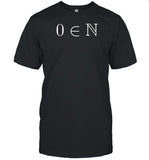 0 ∈ N Math Shirt