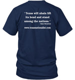 Limited Texas Will Again Lift Its Head And Stand Among The Nations Shirts