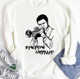 Black Outline Art Jazz Freddie Hubbard Unisex Hoodie