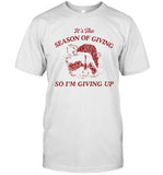 Dishonorable mentions it's the season of giving so i’m giving up shirt