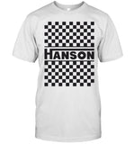 Hanson White Checkerboard T-Shirts