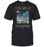 Coldplay Music Of The Spheres Vienna August 21, 22, 24 & 25 Tour 2024 T-shirts